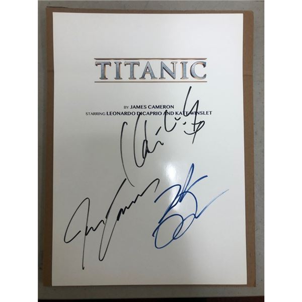 Signed Titanic Script