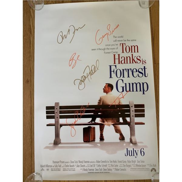 Signed Forrest Gump Movie Poster