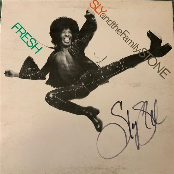 Signed Sly and The Family Stone, Fresh Album Cover