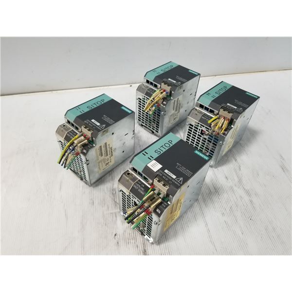 (4) Siemens 6EP1334-3BA00 SITOP Modular Power Supply