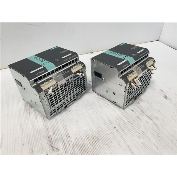 (2) Siemens 6EP1436-3BA00 SITOP Power Supplies