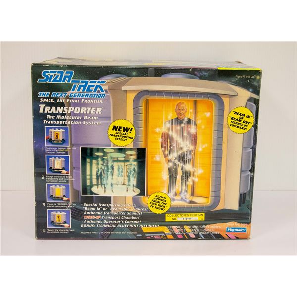 STAR TREK NEXT GENERATION TRANSPORTER IN BOX