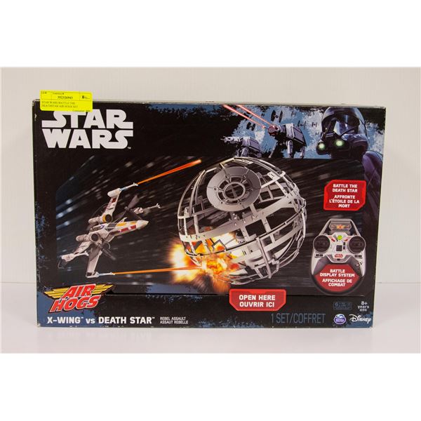STAR WARS BATTLE THE DEATHSTAR AIR HOGS SET