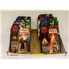 Image 1 : FLAT OF COLLECTIBLE STAR WARS EPISODE 1 FIGURES