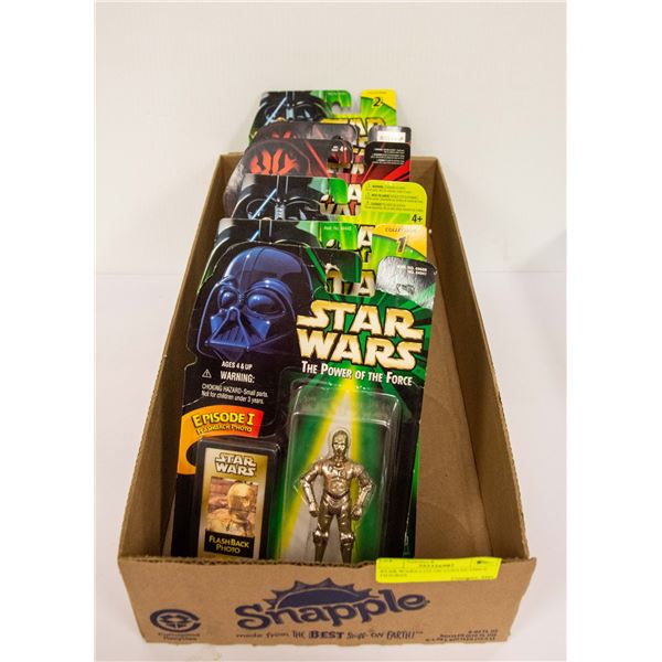 STAR WARS LOT OF COLLECTIBLE FIGURES