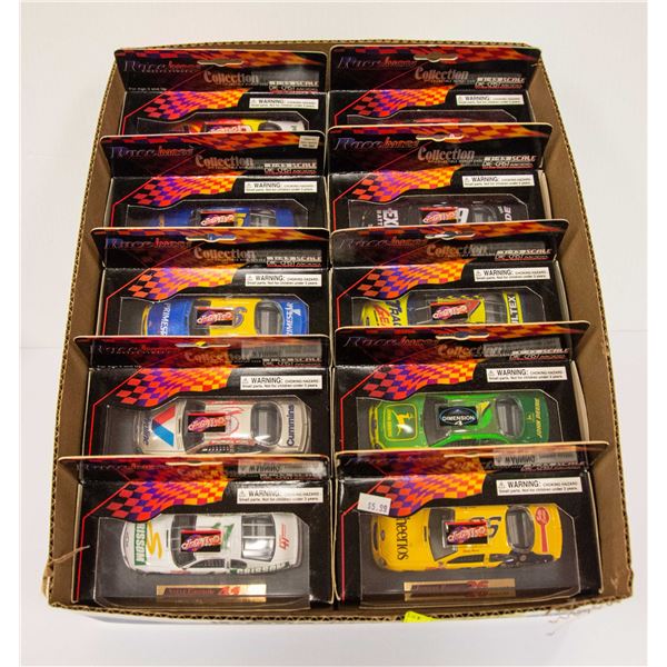 RACE IMAGES COLLECTION DIECAST CARS LOT