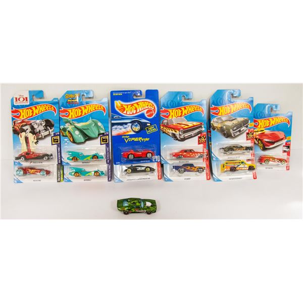 BAG LOT OF HOT WHEELS DIECAST CARS