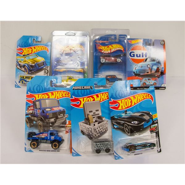 BAG LOT OF HOT WHEELS DIECAST CARS