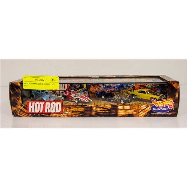 HOT ROD MAGAZINE SERIES CAR SET