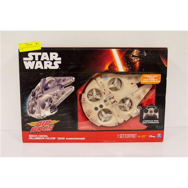 STAR WARS MILLENNIUM AIR HOGS RC SET