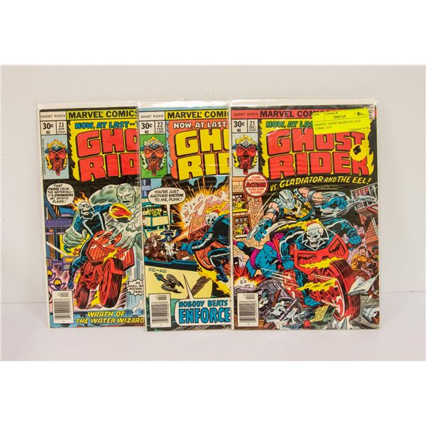 MARVEL GHOST RIDER #21,22,23 COMIC LOT