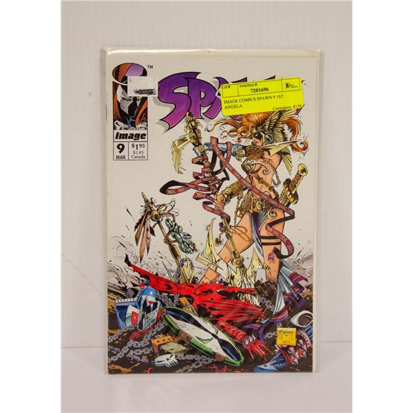 IMAGE COMICS SPAWN 9 1ST ANGELA