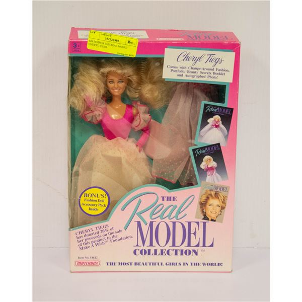 MATCHBOX THE REAL MODEL CHERYL TIEGS