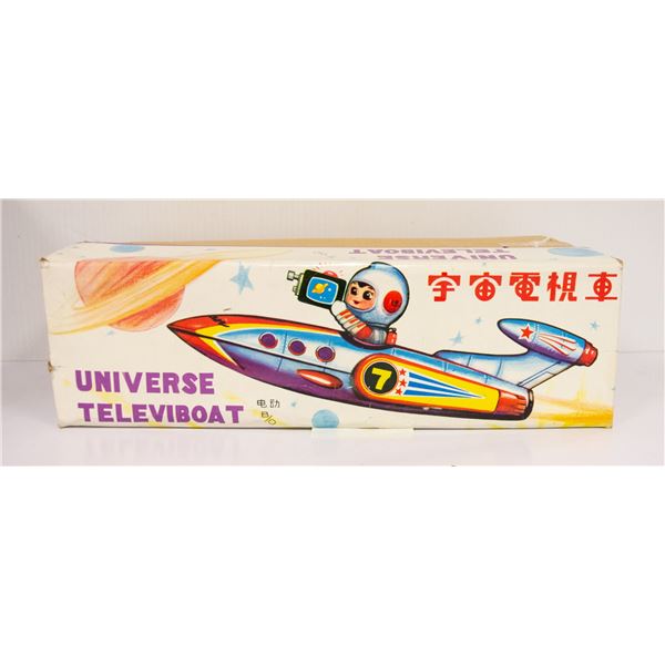 VINTAGE UNIVERSE TELEVIBOAT IN BOX