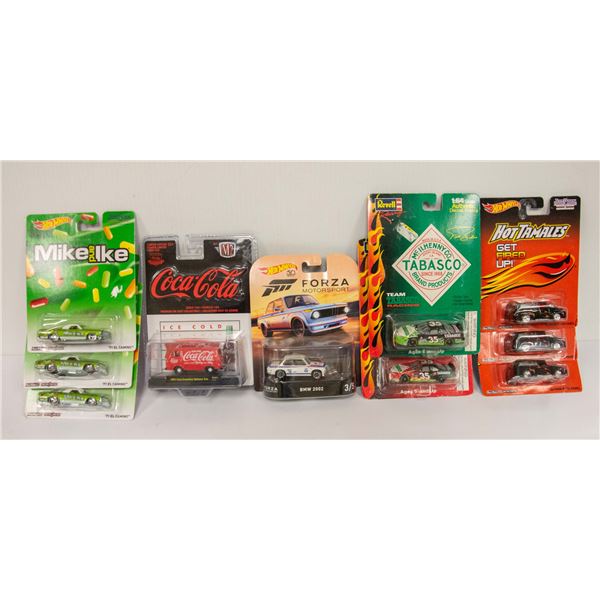 FLAT OF FOOD COLLECTORS DIECAST CAR