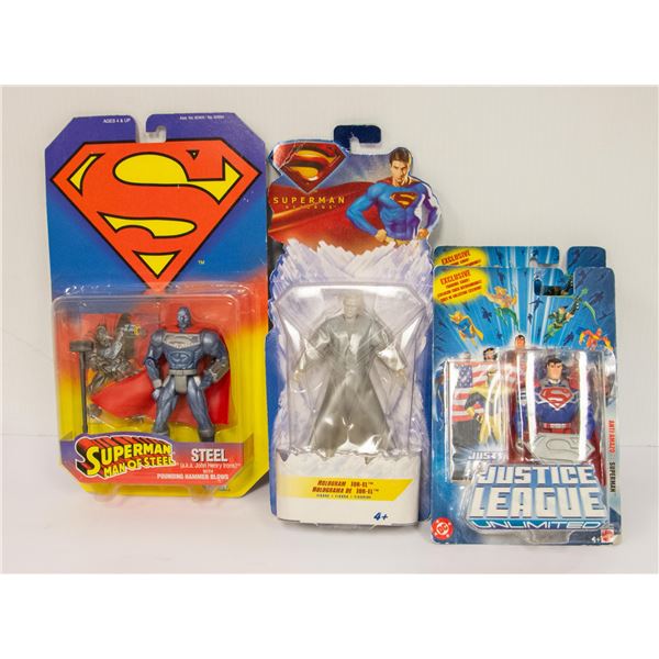 FLAT OF DC SUPERHEROES LOT