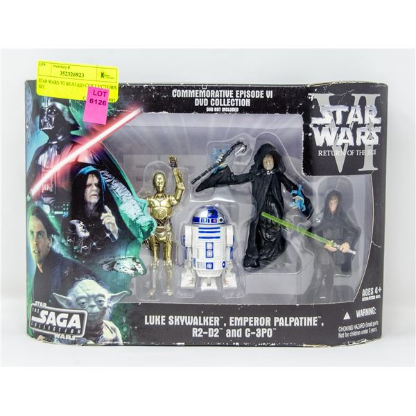 STAR WARS VI SEALED COLLECTORS SET