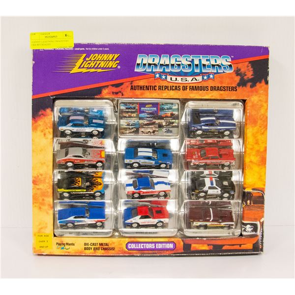 JOHNNY LIGHTNING DRAGSTERS USA SET SEALED