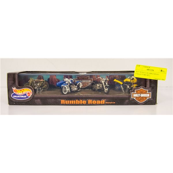 HOT WHEELS RUMBLE ROAD COLLECTORS SET