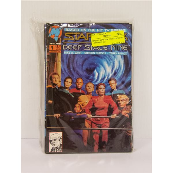 MALIBU STAR TEK DEEP SPACE NINE 1-17 COMIC SET