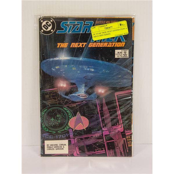 DC STAR TREK NEXT GENERATION: 6 ISSUE MINI SERIES