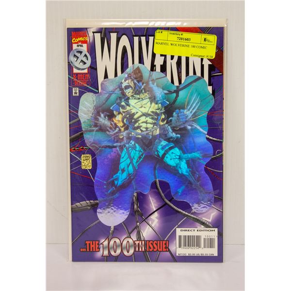 MARVEL WOLVERINE 100 COMIC