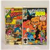 Image 1 : MARVEL HOWARD THE DUCK #32 AND 1 ANNUAL COMIC LOT