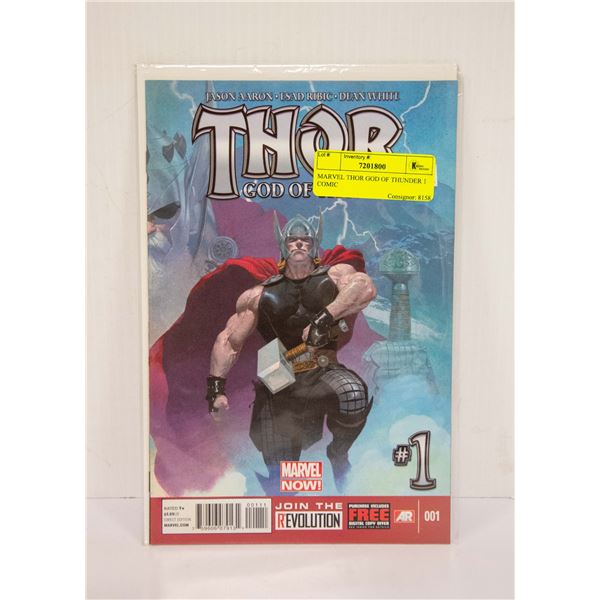 MARVEL THOR GOD OF THUNDER 1 COMIC