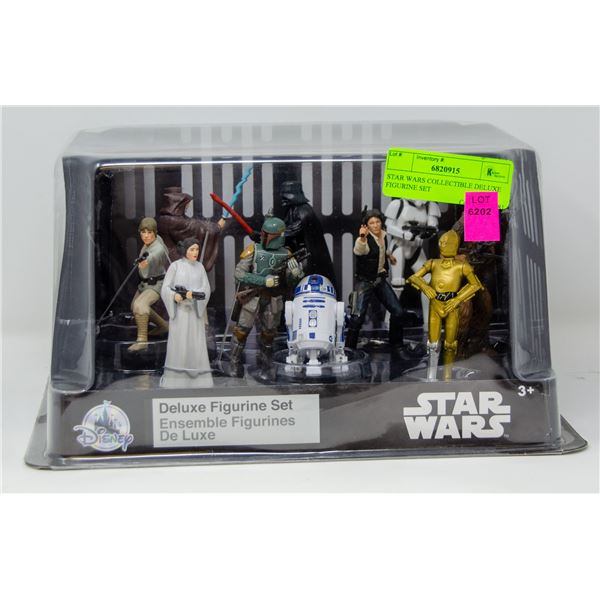 STAR WARS COLLECTIBLE DELUXE FIGURINE SET