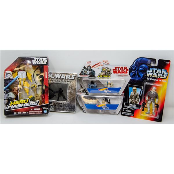 BAG FULL OF STAR WARS COLLECTIBLES