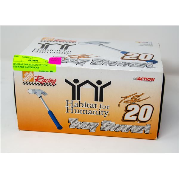 HABITAT FOR HUMANITY TONY STEWART RACING CAR