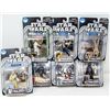 Image 1 : FLAT OF CARDED STAR WARS FIGURES
