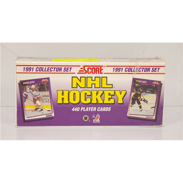 SEALED FACTORY SET 1991 SCORE HOCKEY