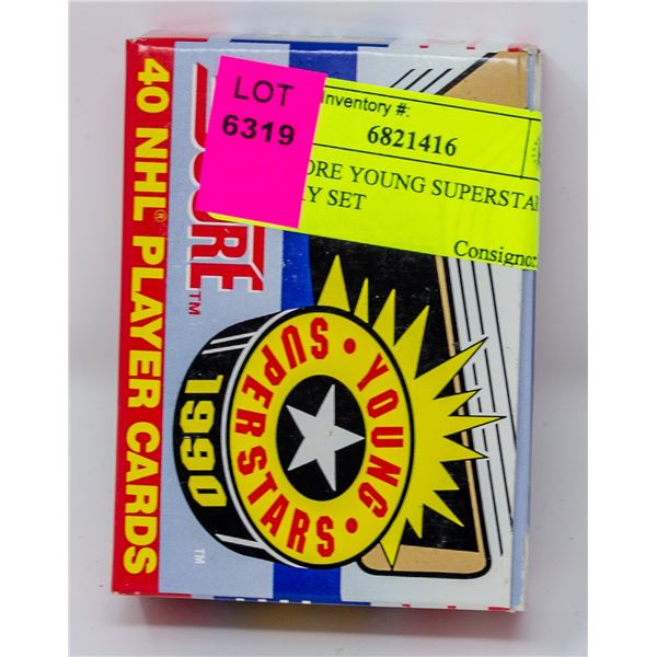 1990 SCORE YOUNG SUPERSTARS FACTORY SET