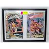 Image 1 : DAREDEVIL #191 & #198 FRAMED COMICS