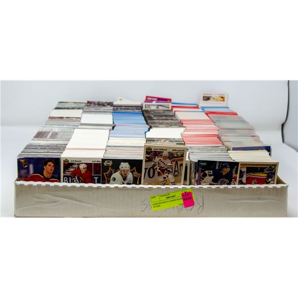 6,000 HOCKEY CARDS ROOKIES AND STARS