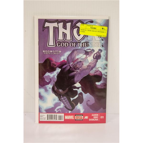 MARVEL THOR GOD OF THUNDER 11 COMIC