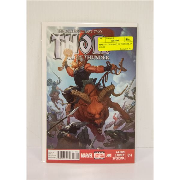 MARVEL THOR GOD OF THUNDER 14 COMIC