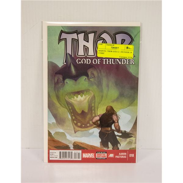 MARVEL THOR GOD OF THUNDER 18 COMIC
