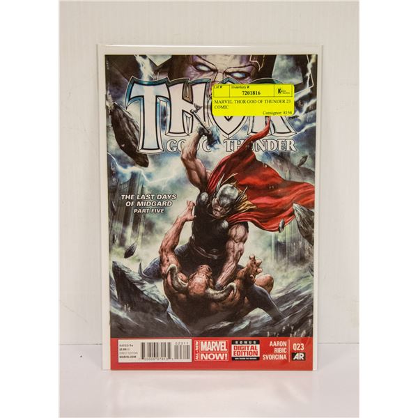MARVEL THOR GOD OF THUNDER 23 COMIC