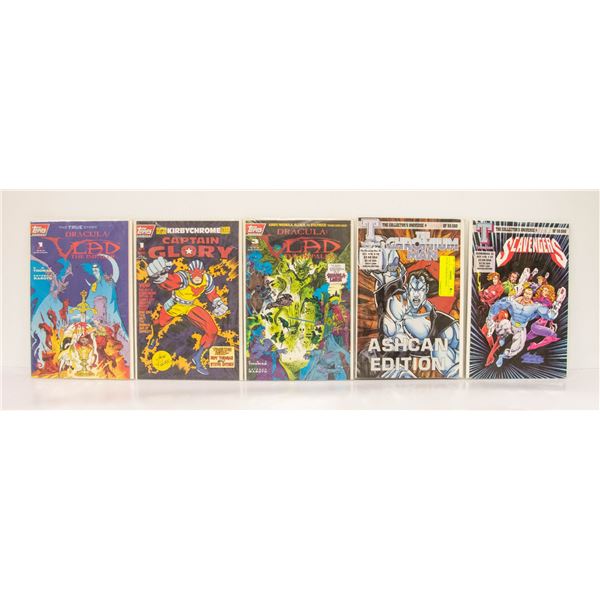 LOT OF 5 ASSORTED COMICS