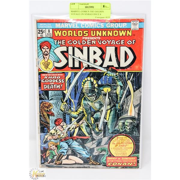 MARVEL COMICS THE GOLDEN VOYAGE ON SINBAD ISSUE 8