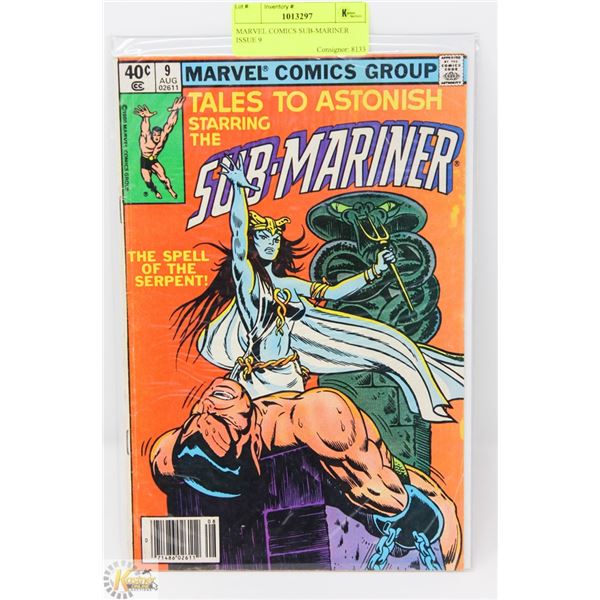 MARVEL COMICS SUB-MARINER ISSUE 9