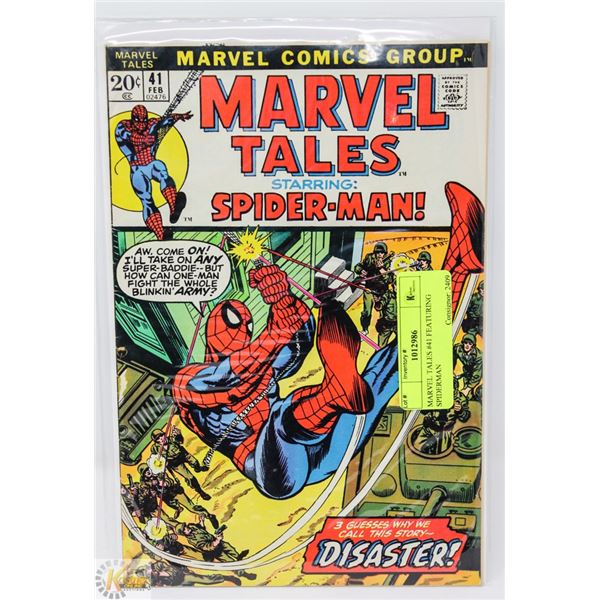 MARVEL TALES #41 FEATURING SPIDERMAN