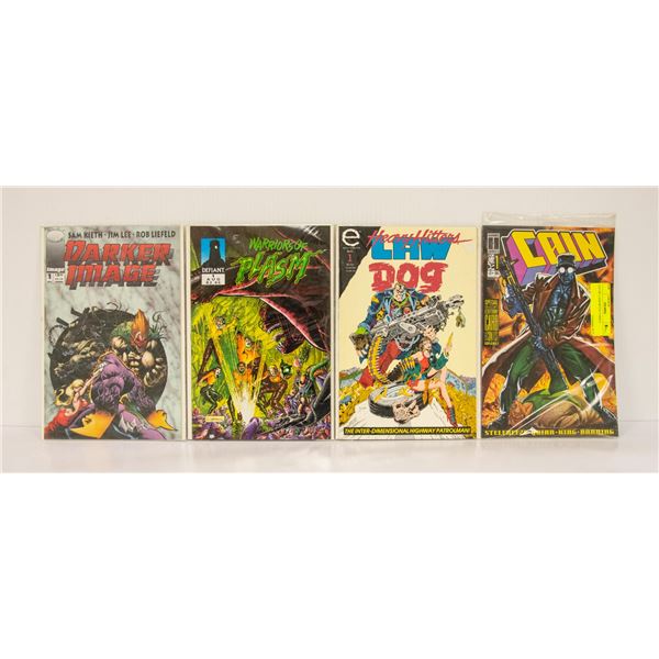 LOT OF 4 ASSORTED COMICS