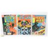 Image 1 : LOT OF 3 ASSORTED DC COMICS MEN OF WAR