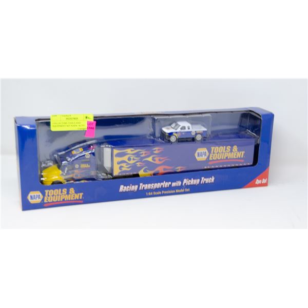 COLLECTORS TOOLS AND EQUIPMENT SET NAPA  AUTO