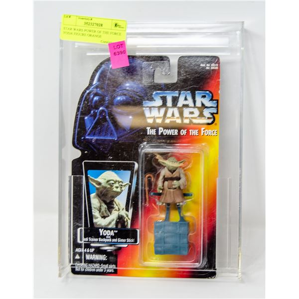 STAR WARS POWER OF THE FORCE YODA FIGURE ORANGE