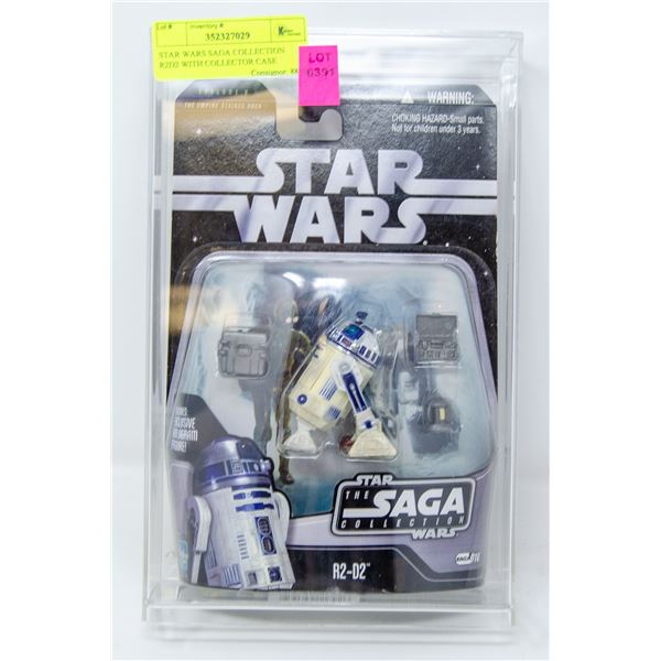 STAR WARS SAGA COLLECTION R2D2 WITH COLLECTOR CASE