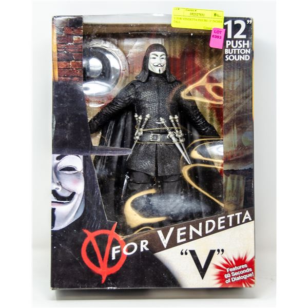 V FOR VENDETTA FIGURE 12' INCHES TALL